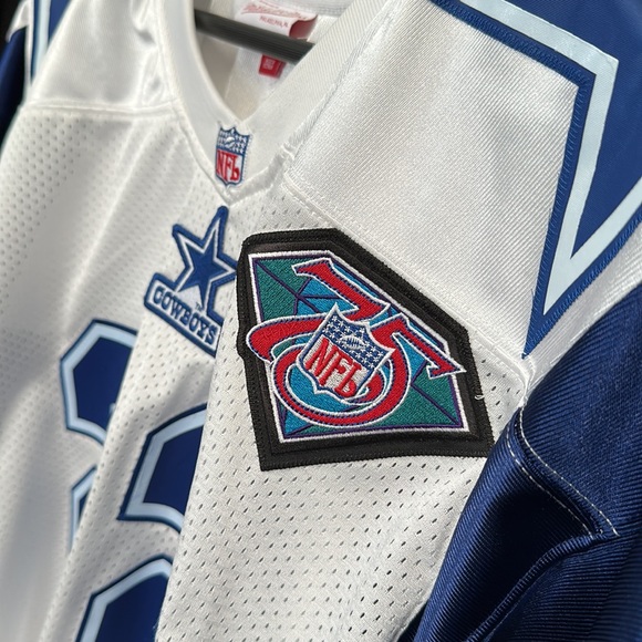 Emmitt Smith Dallas Cowboys Mitchell & Ness 1994 Authentic NFL Jersey - 44/L - Picture 3 of 10